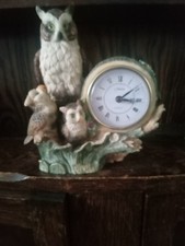 Juliana quartz owls resin - owls,