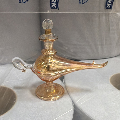 Vintage egyptian hand - hand, blown