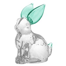 Rabbit Glass Animal Statue