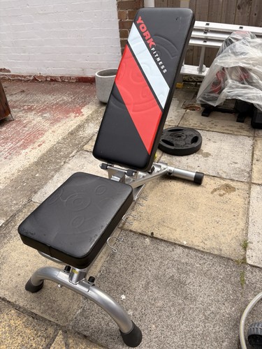 York weight bench adjustable - york,
