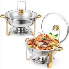 2-Pack 5QT Chafing Dish Buffet