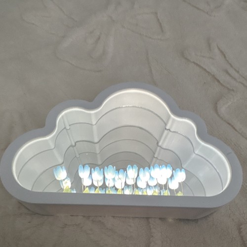 Led cloud theme night - cloud, light
