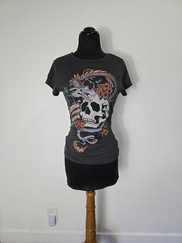 Y2k urban weekend skull - y2k,
