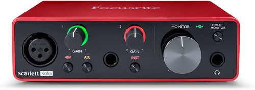 Focusrite scarlett solo 3rd - focusrite,