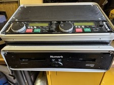 Numark CDN22 Mk3 Dual Professional DJ CD Player & CDJ Decks Bar In Hard Case.