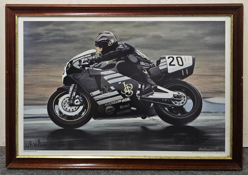 Ron haslam racing jps - racing, norton