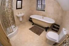 Sample of Premium Light Filled & Honed Travertine Wall & Floor Tiles