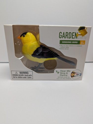 Garden party singing bird - party,