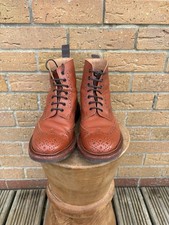 Tricker’s Tan Brown Leather