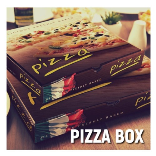 Full colour pizza boxes - full,