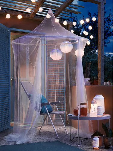 Ikea solig bed canopy - bed, new