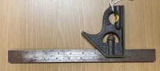 Vintage Rare J.Rabone & Sons Birmingham Combination Square No 1912 Rule 12''