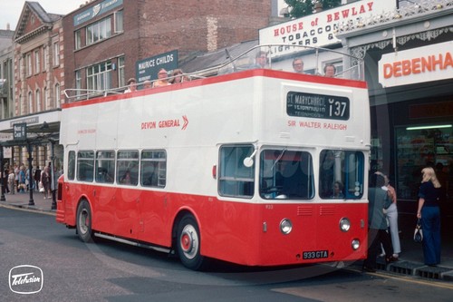 Bus photo devon general 933 - photo,