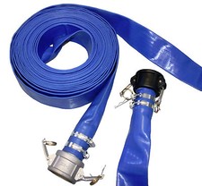 BLUE LAYFLAT DISCHARGE PUMP