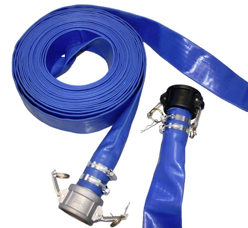 Blue layflat discharge - blue,