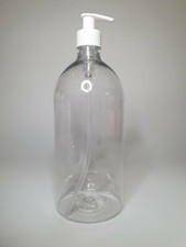 Empty 1 Litre PET Plastic