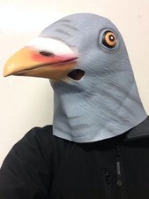 Pigeon Mask Latex Full Head