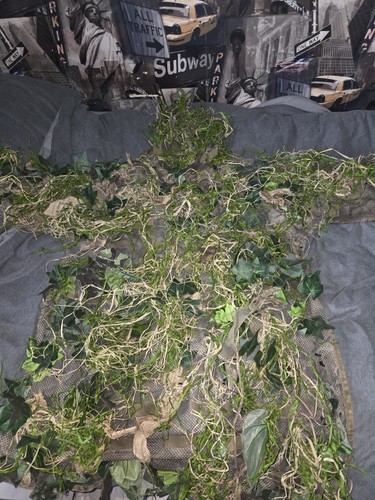 Ghillie cape with hood - ghillie,