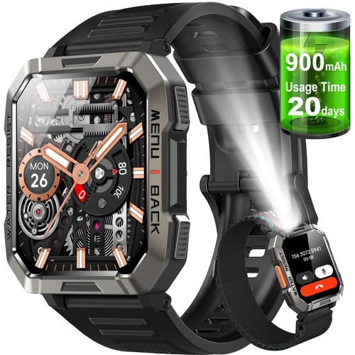 Military rugged smart - rugged, watch