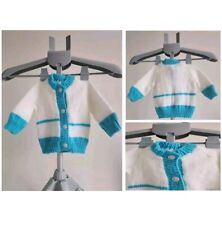 Hand Knitted Baby Cardigan Choose From A Range Of Sizes And Colours