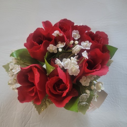 Artificial flower candle - ,