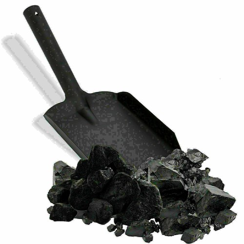 Shovel black metal small - metal,