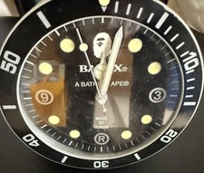 BAPE BASTAX Black Diver's Watch