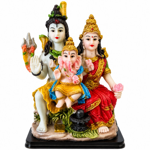 Shiv parivar statue - shiv,