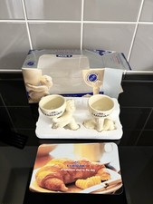 Lurpak Limited Edition Douglas Egg Cups - Set of Two (Pack 2) - Collector's Item