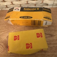 Vintage Kodak Kodacolor II Color negative film C126-20 unopened exp 12/1980