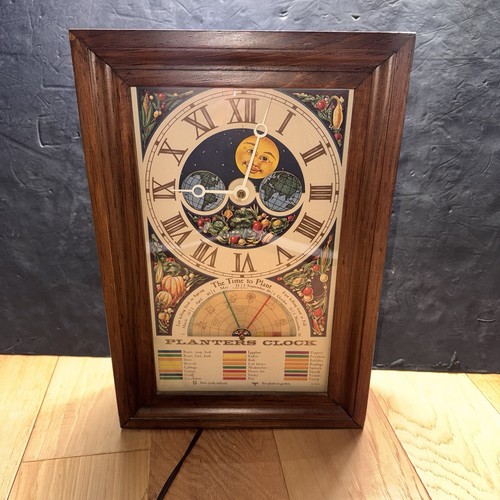 Vintage planters wall clock - wall,