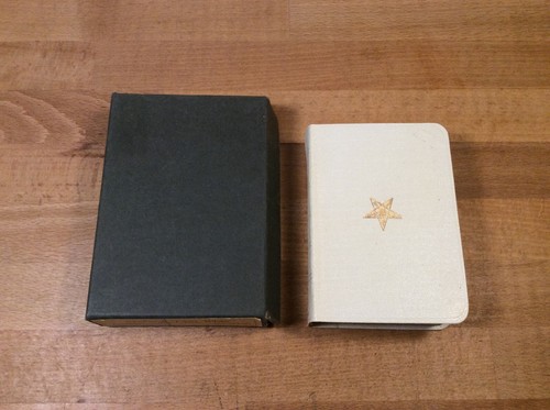 Oxford text bible - text, miniature