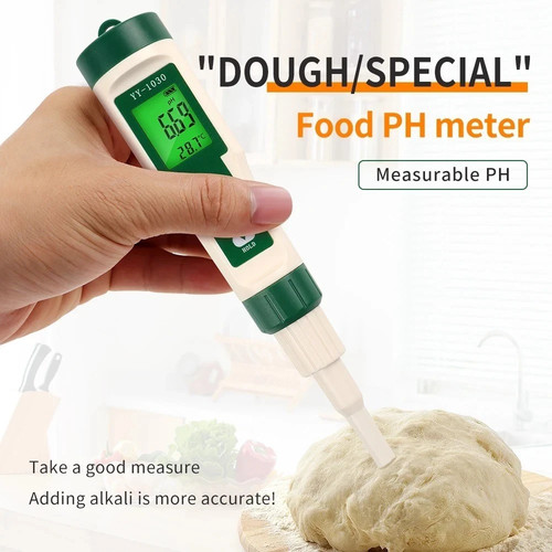 Food tester dough - food, ph
