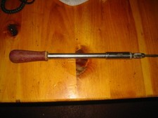 Vintage Stanley Yankee 131A Spiral Ratchet Screwdriver Push Drill  W/1 BIT