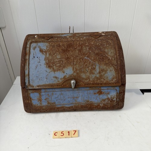 Vintage tricycle rear tin boot