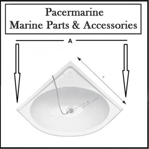 Corner basin sink 330 - sink, 330mm