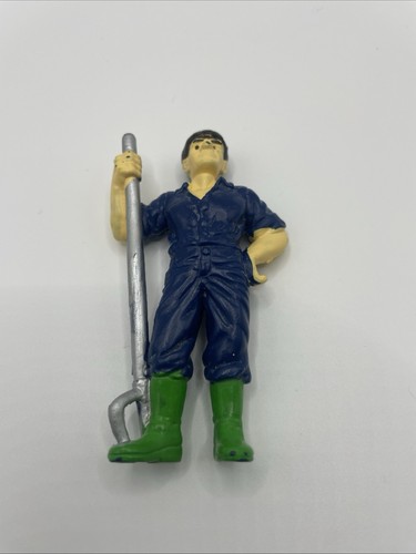 Vintage farm worker - farm, plastic