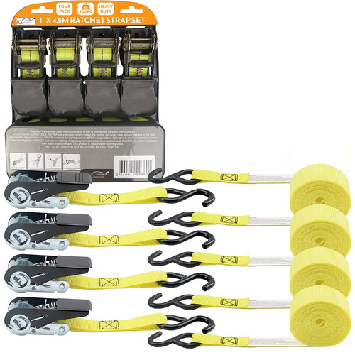 Ratchet straps with hooks - hooks, 4