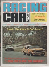 Racing Car News 1976 Oct