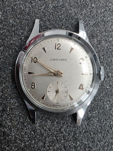 Vtg 1950s junghans military - vtg,