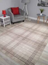 Tartan Rugs Hall Mats Beige