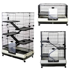Rat Ferret Chinchilla Cage 100cm 1-3-5 Level Platforms Windsor