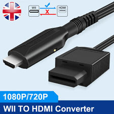 Wii to HDMI Adapter Converter Cable Full HD 1080P Plug & Play for Television PC