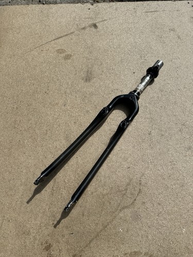 Carbon fibre 700c forks 1 - carbon,