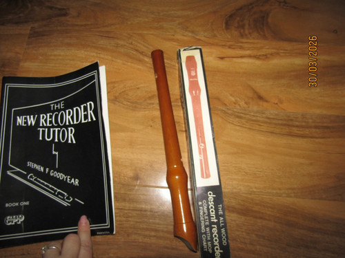 Musima wooden descant - musima,