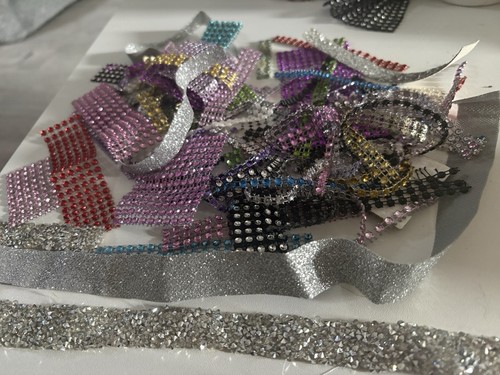 Off cuts diamanté style - off,