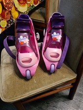 Barbie Toddler Inline Skates – Adjustable – Pink & Purple – Stabiliser Wheels