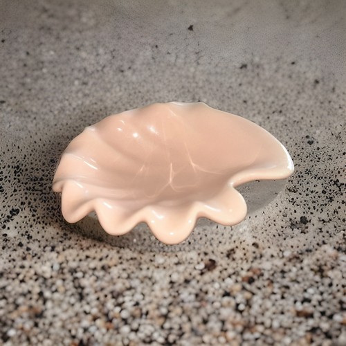 Vintage ceramic peach - vintage, tone