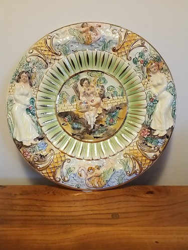 Large vintage capodimonte - large,
