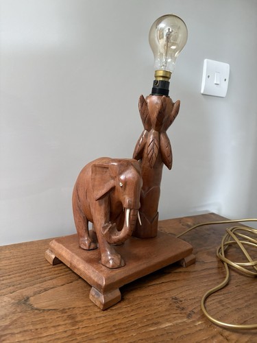 Vintage mcm teak carved wood - vintage,